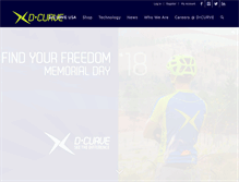 Tablet Screenshot of dcurve.com